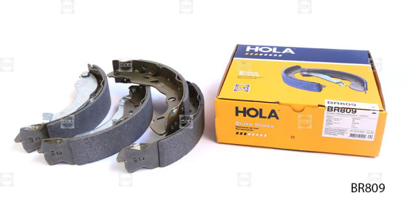 Колодка торм.задняя барабан. (BCH 203x38), LADA Xray,RENAULT,HYUNDAI,NISSAN,CITROEN,PEUGEOT BR809