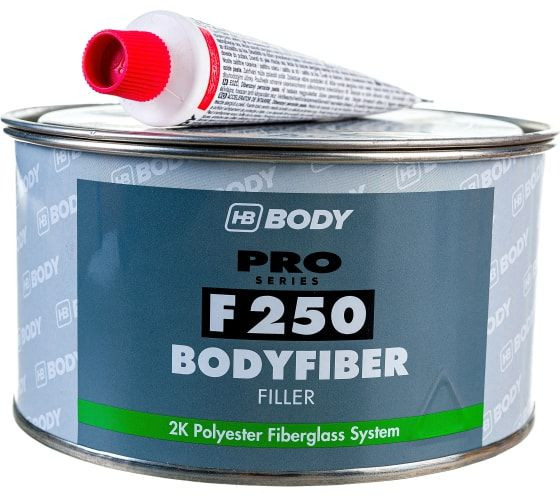 Шпатлевка BODY PRO F250 FIBER (0,75кг)