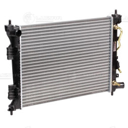 Радиатор охл.  LUZAR  Hyundai Solaris (10-)/Kia Rio (10-) 6AT (сборный) (LRc 081V4)