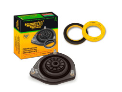 Опора стойки передней подвески ВАЗ 2190 (со смещением 12мм. под ЭУР) (с подш.) БМРТ (12922)