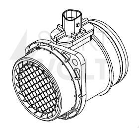 ДМРВ СтартВольт для а/м ВАЗ 1118/2170/2123 1.4i/1.6i Евро-4 (E-GAZ) (VS-MF 0102)