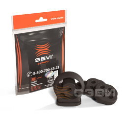Подушки глушителя (к-т ) ВАЗ 1118 СЭВИ-ЭКСПЕРТ 4104 (48шт)