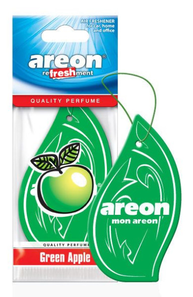 Areon MON Green Apple (Зеленое яблоко) сухой лист