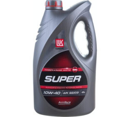LUKOIL SUPERSEMI-SYNTHETIC 10W-40 4 л.