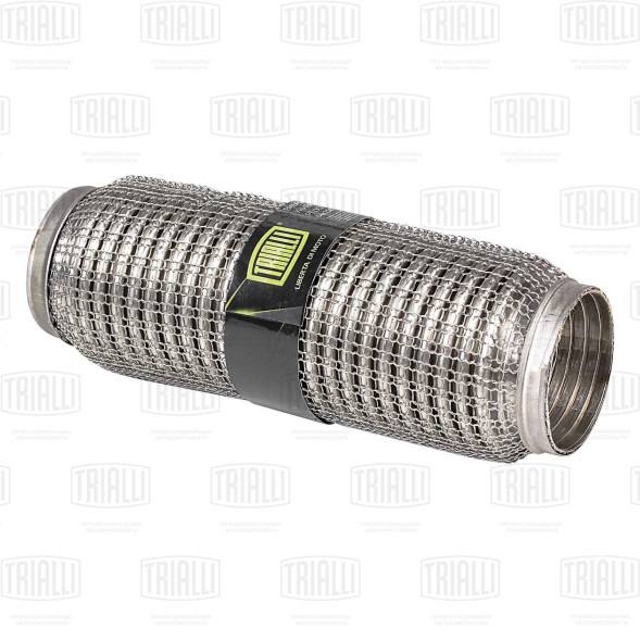 Виброкомпенсатор вых. трубы (Гофра) 64x250 Hydra/Wire Mesh (нерж. сталь) (FT 0035) TRIALLI