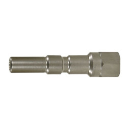 Ниппель (KW) удлиненный (250 бар) 1/4 наружная резьба,нерж.сталь M-40001255-1