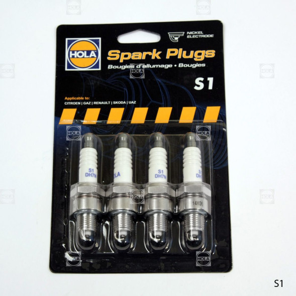 Свечи зажигания Газ-2410 (402дв) (4шт.) HOLA S1 (блистер)