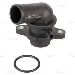 Термостат Chevrolet Lacetti (02-) [D4] (87°С) (с пласт. корпусом) LUZAR LT 0506