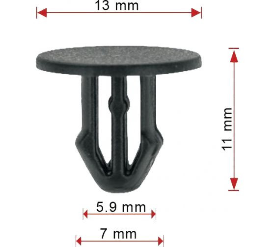 Honda, Masuma, Acura 91501SL4003, KJ1822, 91501SL4003 Клипса AK222354