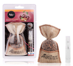 Ароматизатор (Кофе в мешочке со спреем) миндаль и вишня (AFCO199) AIRLINE