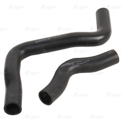 Патрубки радиатора (к-т) Chevrolet Aveo (05-) 1.2i/1.4i (EPDM, 2шт.) LUZAR LPK 0553