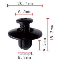 Honda Mazda Nissan 90675S3003 F0156964 6387695596 клипса крепления обшивки Autokrep777605 (10шт)