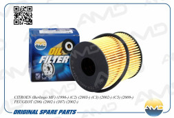Фильтр масляный 1109.AN/AMD.FL247 CITROEN(Berlingo MF)(1996-)(C2)(2003-)(C3)(2002-)(C5)(2009-)