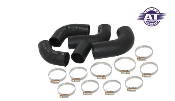Патрубки радиатора ГАЗ 3302  дв.406 5 шт.  AT 3000-302RA-406
