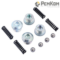 Ремкомплект фиксатора штока КПП ВАЗ 2108, 2110, 2113, 1117, 2170, 2190 (под шестигранник)(RK01246)