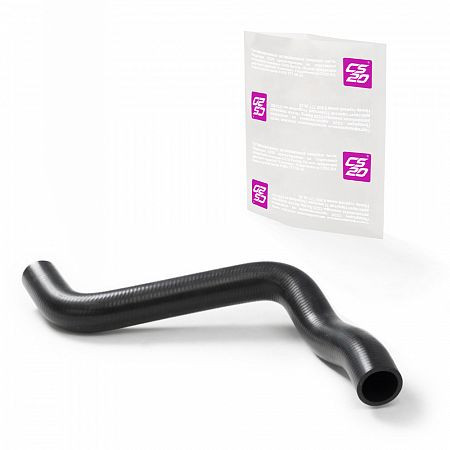 Патрубок радиатора ВАЗ-2170 подводящий верхний 1шт CS20 EPDM