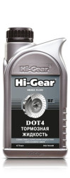Тормозная жидкость DOT-4 473мл. HG7044R Hi-Gear