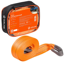 Трос VIP буксировочный лента 20 т, 6 м , без крюков, в сумке (ATR-P-20) AIRLINE