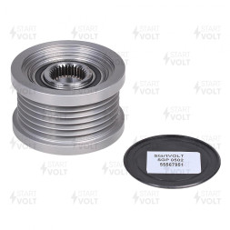 Шкив с обгонной муфтой генер. Chevrolet Aveo(11-)/Opel Astra J(09-)1.4i/1.6i(SGP 0502) СтартВОЛЬТ