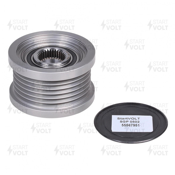 Шкив с обгонной муфтой генер. Chevrolet Aveo(11-)/Opel Astra J(09-)1.4i/1.6i(SGP 0502) СтартВОЛЬТ