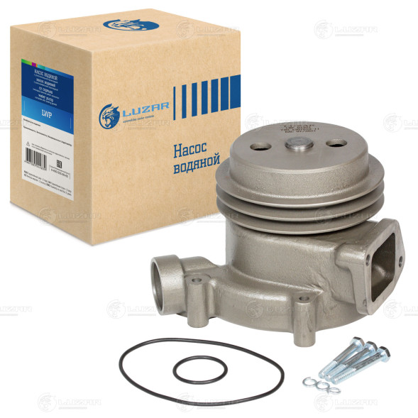 Насос водяной для а/м Урал, ЗИЛ с двиг. КАМАЗ (LWP 07401) LUZAR  LWP 07401