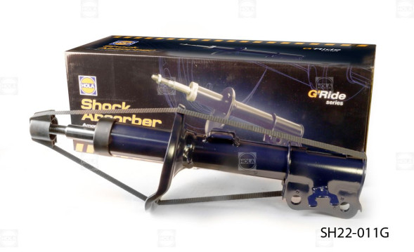 Стойка перед. амортизатора газ. Chevrolet AVEO 01/08 правая HOLA SH22-011G