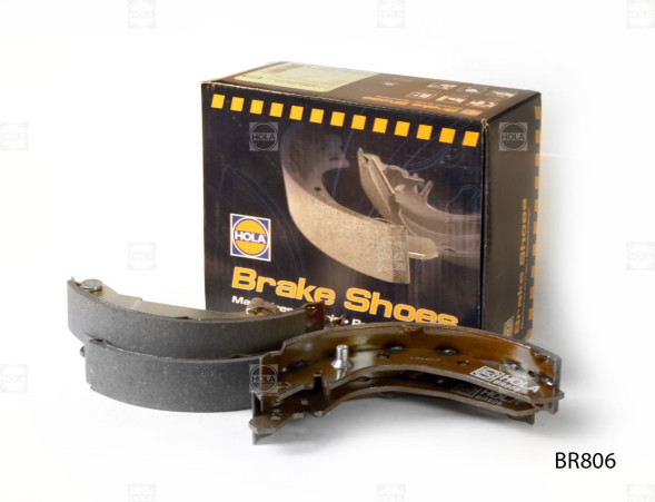 Колодка торм.задняя барабан. Deawoo Matiz HOLA  BR806