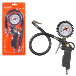 Пистолет для  накачки шин с манометром 12BAR (ATBU003) AIRLINE