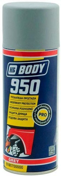 Антигравий аэрозоль  (серый) BODY 950 (400мл)
