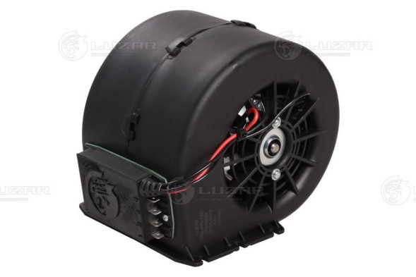 Э/вентилятор отоп. ГАЗель Бизнес (06.2016-) (с кожухом и встр. резистор.) LUZAR LFh 03028