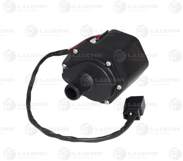 Кран отоп электр (безсальник.) 2 патрубка для а/м ГАЗ 3302, 2217 ГАЗель LUZAR LVE 0306