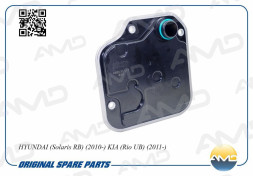 Фильтр масляный АКПП 46321-23001/AMD.FL117 AMD HYUNDAI(Solaris)(2010-) KIA(Rio)(2011-) (46321-23001)