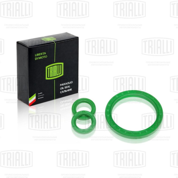 Сальники коленвала  ВАЗ 2108 (кмпл. 2 шт. зад./перед.) (РМ 785) TRIALLI