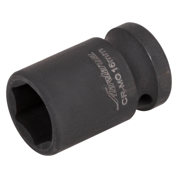 Головка ударная торцевая 1/2 DR шестигранная 16мм (AT-IS12-09) AIRLINE