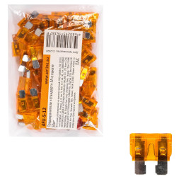 Предохранители &amp;quot;стандарт&amp;quot; 5A в пакете 50шт. (AFU-S-12) AIRLINE