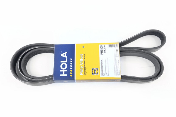 Ремень поликлиновой 6РК2100 УАЗ Patriot (ZMZ 409)(+PS), Hunter(ZMZ 409)(+PS), PH6805 HOLA