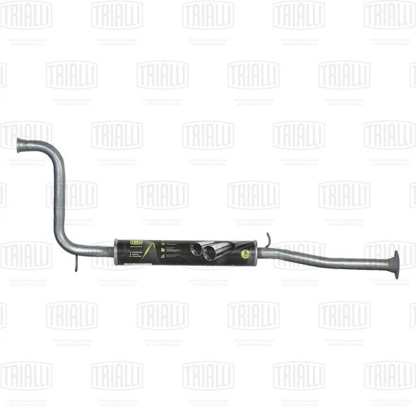 Глушитель доп. алюм. (резонатор)  ВАЗ 1118 Калина без гофры (EAM 0102) TRIALLI