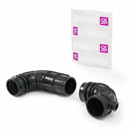 Патрубки фильтра воздушного ВАЗ-21214 2шт большой+малый CS20 Оригинал