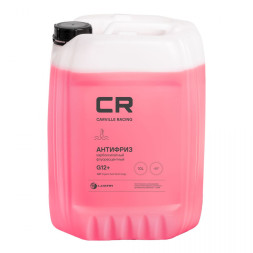 Антифриз красный CR карбоксилатный флуор. -40°С, G12+, 10л/10.74кг (L2018209) CARVILLE RACING