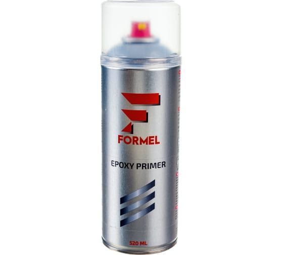 Грунт эпоксидный для точечного ремонта светло-серый 520 мл, аэрозоль(12шт.) FORMEL