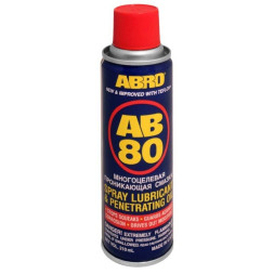 Смазка многоцелевая проникающая ABRO (210мл) AB-80-210-R ABRO (12шт)