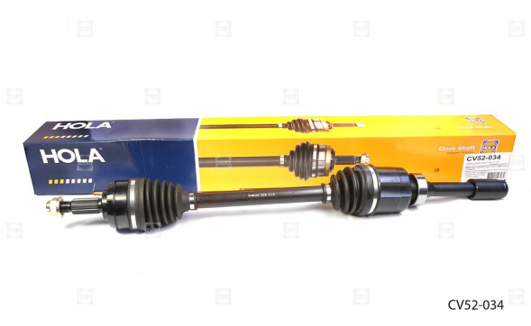 Привод в сборе правый 25/26 шл., Duster 2.0 2WD/4WD AT, Kaptur 2.0 4WD AT; NISSAN , CV52-034 HOLA