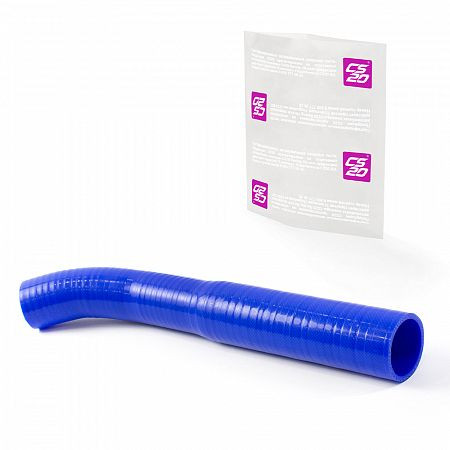 Патрубок горловины наливной бака топливного ВАЗ-2110 силикон CS20 СИНИЙ Profi