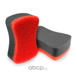Губка поролоновая комбинированная 170х108х53 мм