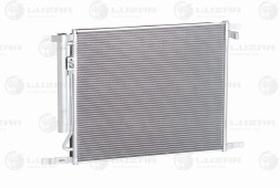 Радиатор кондиц с ресивером Chevrolet Aveo T255 (08-) LUZAR LRAC 0581