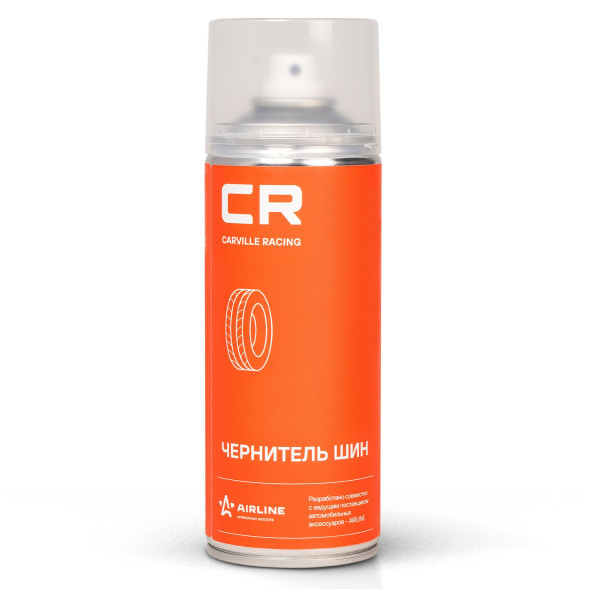 Чернитель шин аэрозоль, 520 ml (S3051771) CARVILLE RACING