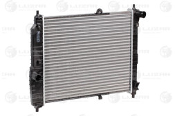 Радиатор охл.  LUZAR  Chevrolet Aveo (05-)  1.2/1.4 МТ(без кондера) алюм. (LRc CHAv05175)