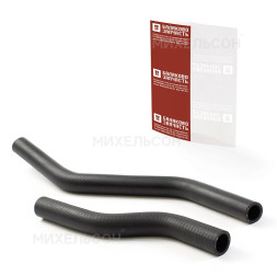 Патрубки отопителя ВАЗ-2170 к-т.2шт армированный в пакете БалаковоЗапчасть