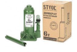 Домкрат бутылочный 6т (180-350 мм) STVOL