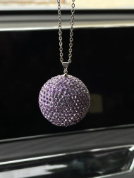 Подвеска диско-шар сиреневый ВХ-506